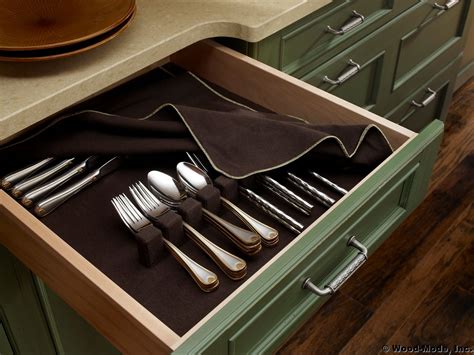 storage for sterling silver flatware